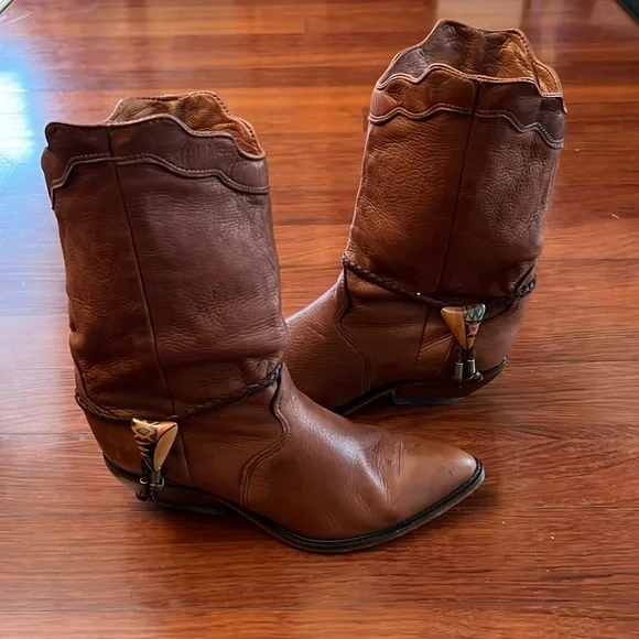 Vintage Zodiac Women’s Cowboy Boots - Picture 2 of 14